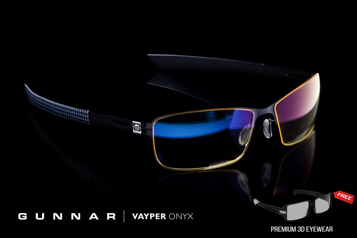 GunnarIndia's tweet photo. Beyond featherweight, GUNNAR VAYPER gaming eyewear sports ultra-slim temples. Shop now: https://t.co/R0xRdGFnnv https://t.co/TlzzVB5ESx