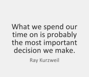  Happy \"Effective Time Management\" Monday! Happy Birthday Ray Kurzweil! 