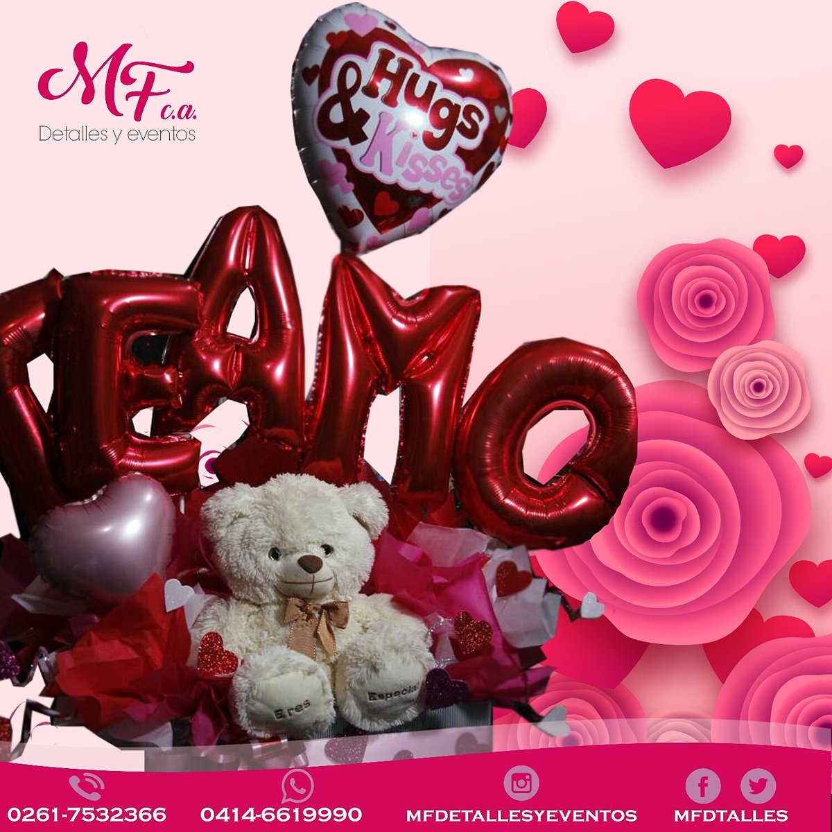 mfdtalles's tweet photo. Empezamos la semana con los mejores detalles para que sorprendas a esa persona especial este #14Febrero #diadelamorylaamistad ❤❤❤
.
#arreglosflorales #decofruta #Maracaibo  #makeup #12Febrero #amor #14Febrero #SanValentín #diadelamorylaamistad #desayunossorpresa https://t.co/9WaBPi0xkj