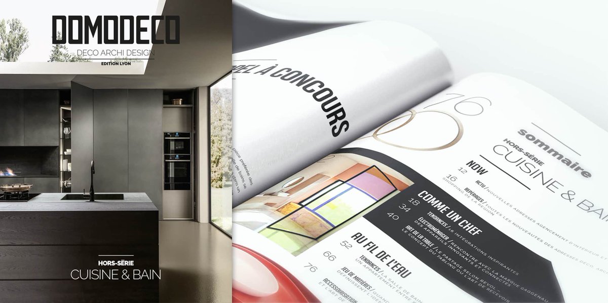 DomodecoBDX's tweet image. Le Hors-Série DOMODECO Cuisine &amp;amp; Bain est en ligne ! #magazine #domodeco #bordeaux #horsserie #cuisine #bain #déso #architecture #design #magazinedéco 
bordeaux.domodeco.fr/le-magazine-en…