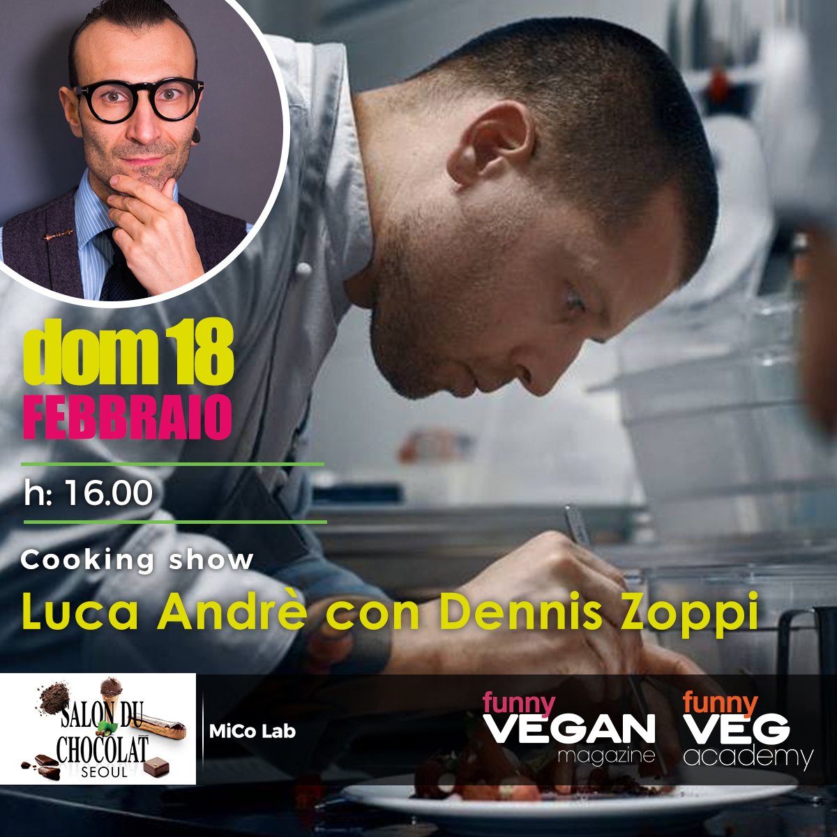 Al <a href="/SalonChocolatMI/">Salon du Chocolat</a> di #Milano #18febb lo #chef #LucaAndrè di #FunnyVegAcademy e il #bartender <a href="/ZoppiDennis/">Dennis Zoppi</a> in #TheSoul Anima Sabauda #showcooking #chocolate #chocolovers #pastryshow <a href="/FunnyVegan/">FVmagazine</a>

academy.funnyveg.com/argomento-cors…
