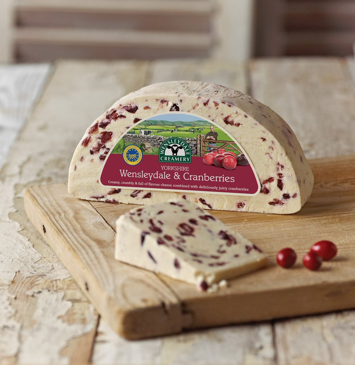 Win a hamper of delicious #YorkshireWensleydale &amp; Cranberries cheese - the original, created by us over 20 years ago! Simply follow &amp; RT. Ends midnight Sunday 18th Feb.