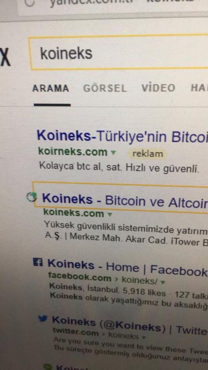 cointeknocom's tweet photo. Dikkat!! Koineks domainine yakın bir domain ile dolandırıcılık faaliyeti yürütülüyor. Tüm arkadaşlar dikkatli olsunlar URL'yi kontrol etmeden işlem yapmayın! @koineks https://t.co/GE6S64d7Bu