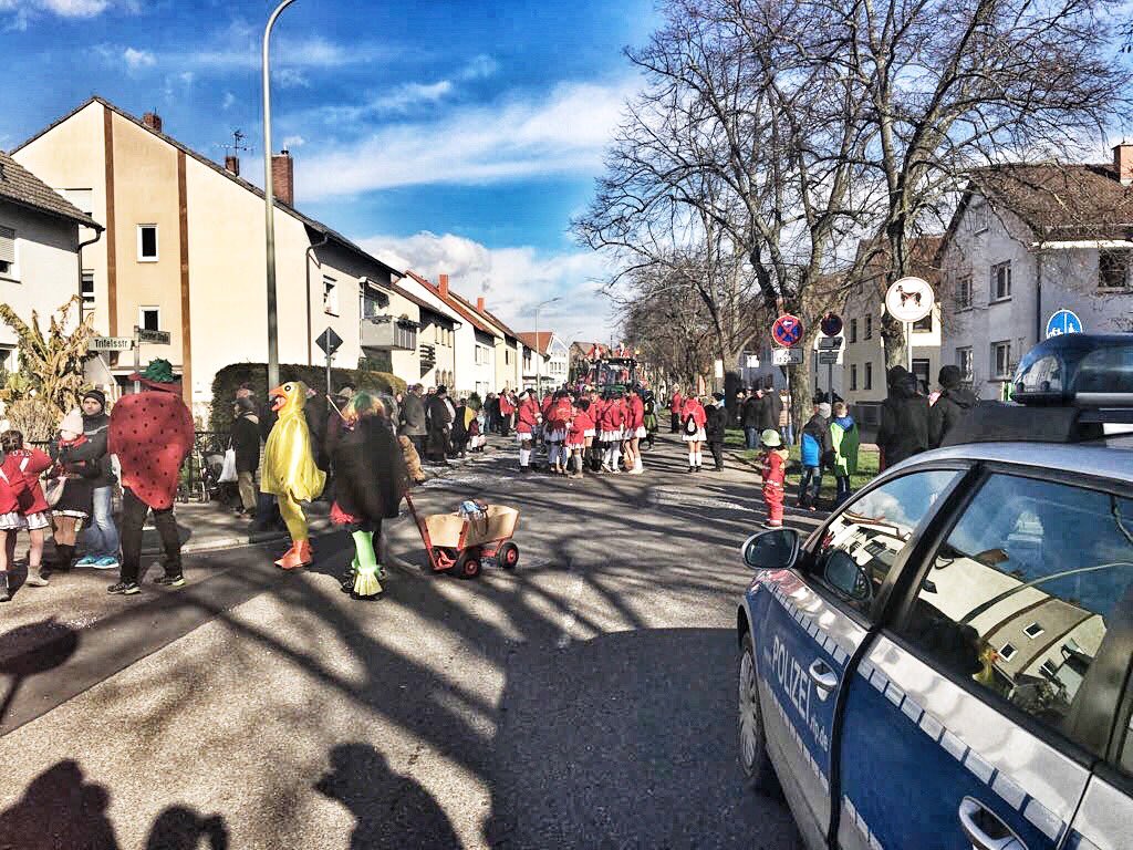 PP_Rheinpfalz's tweet image. Für Ihre Sicherheit - auch heute #Altrip! #Fastnacht2018