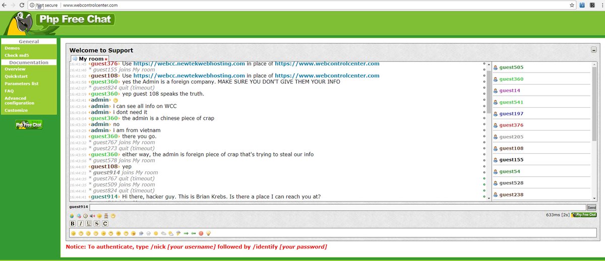 briankrebs's tweet photo. Several key domains were stolen from web hosting conglomerate Newtek over the weekend, shutting off email and stranding Web sites for many customers. Those searching for answers at Newtek's site ended up in Web chat with Vietnamese hacker https://t.co/kYiwdtPuo5 https://t.co/AmKGyiPQSM