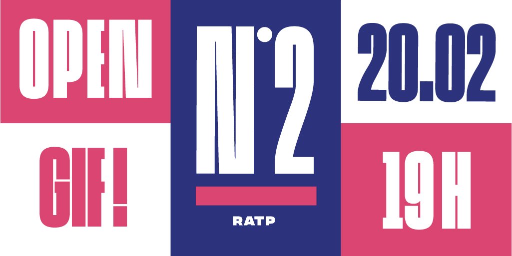 Datagif's tweet photo. [Event] Le 20/02 #OpenGif est de retour ! Une équipe de la RATP se joindra à nous pour décortiquer un de leurs enjeux de communication : “Expliquer pour désamorcer”. Inscrivez-vous ➼ https://t.co/kMfai30Irb https://t.co/x5PQl2xhUi