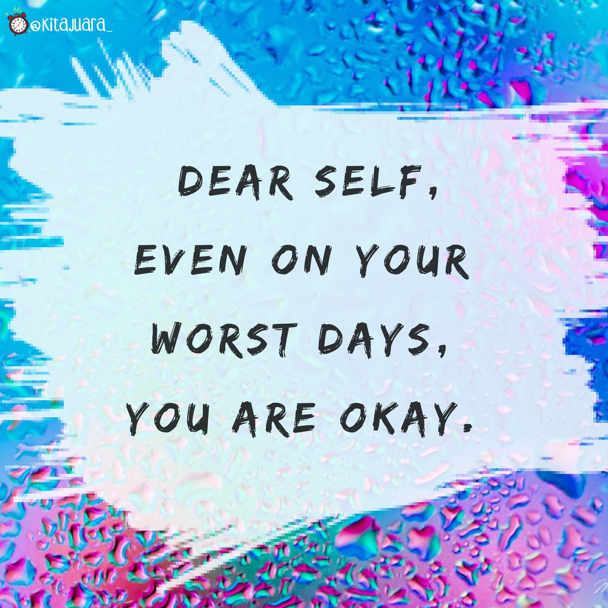 kitajuara_'s tweet photo. Note to self.
#trikjuara #kitajuara #quotes #dailyquotes #quotesoftheday #TrikJuaraMengaturWaktu https://t.co/I3FyC04mKp