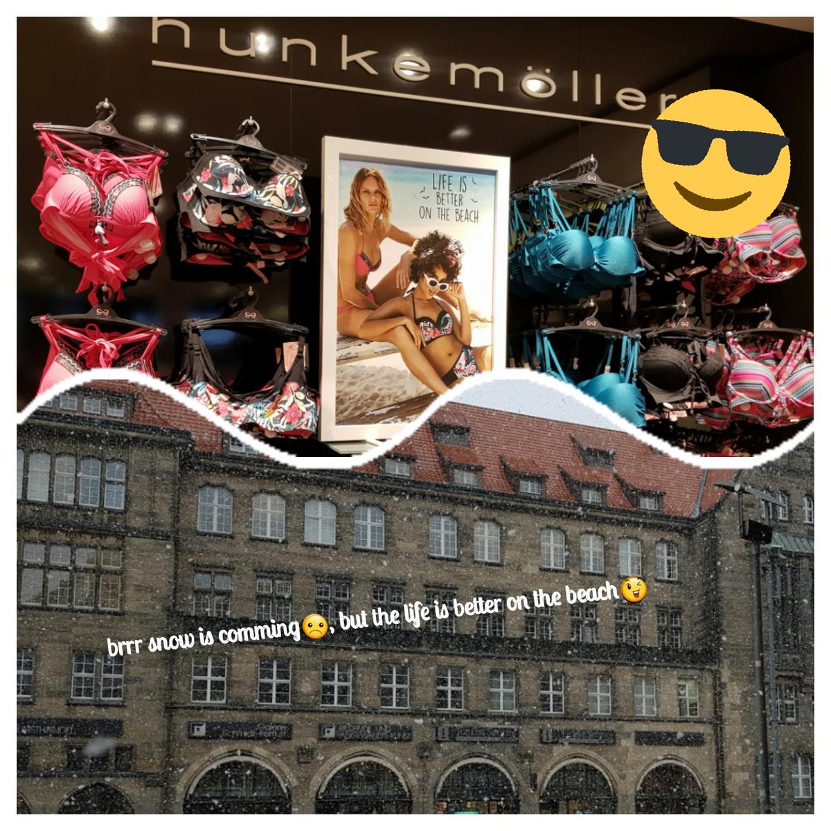 Brrr snow is comming, but the life is better on the beach😎#beach#hkm#holiday#fun