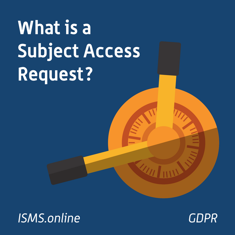 isms_online's tweet image. What is a Subject Access Request? #GDPRWeek #GDPR ow.ly/OpgF30ilvLv @DigiLeaders