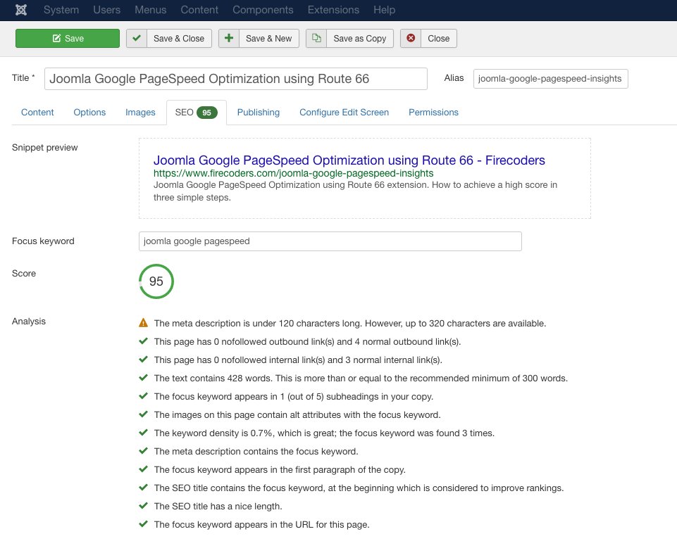 firecoders's tweet image. #Joomla ❤️ @yoast powered by Route 66 extension
#seo #blog #extension #plugin firecoders.com/joomla-yoast-s…