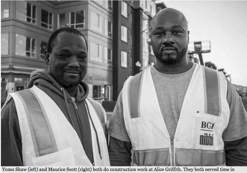 MLNow's tweet photo. Breaking Ground: Two formerly incarcerated men rebuild their lives while rebuilding a Bayview public housing project https://t.co/YKo76Eb06a #bayview #alicegriffith https://t.co/pA2itRkoyZ