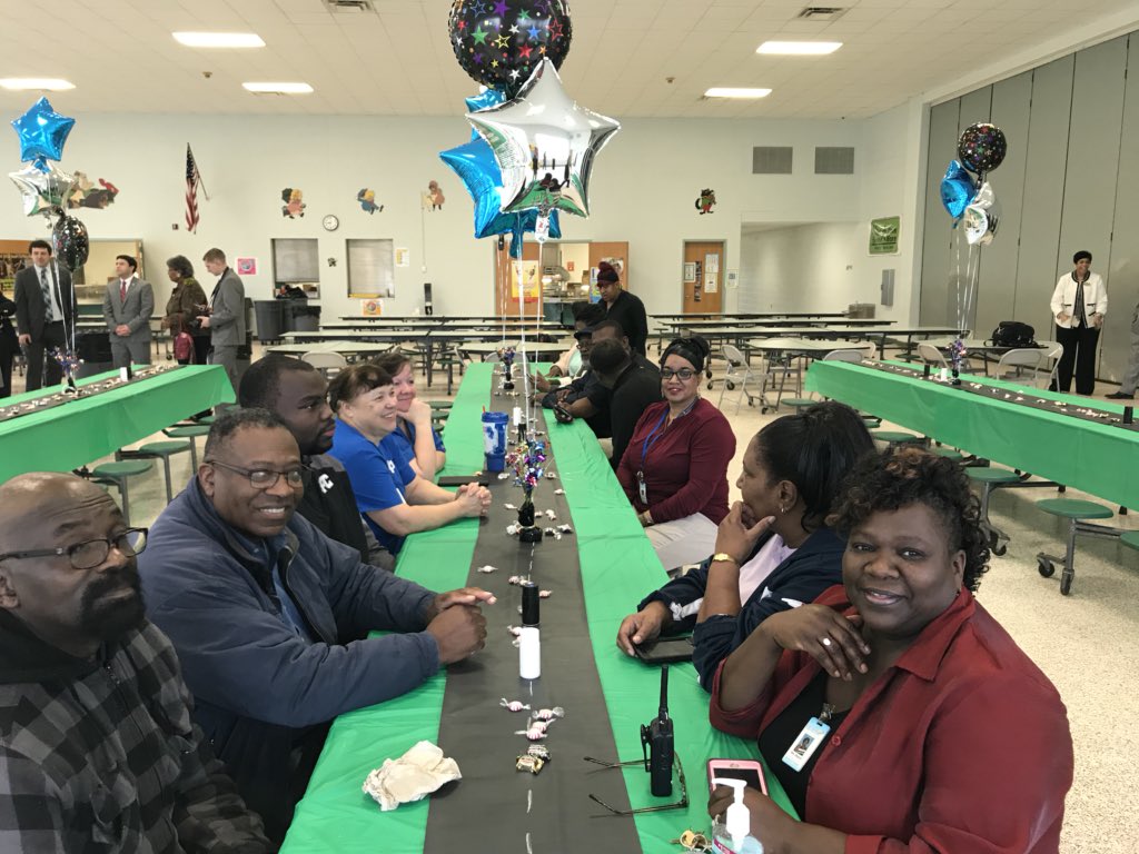 State Superintendent Mark Johnson addressing our bus drivers during “Love the Bus”, bus driver appreciation week. Thanks Principal Setser for for hosting. #pcssupervisit <a href="/PCS_NC/">Pitt County Schools</a> <a href="/SuggBundy/">Sugg Bundy 🐾</a>