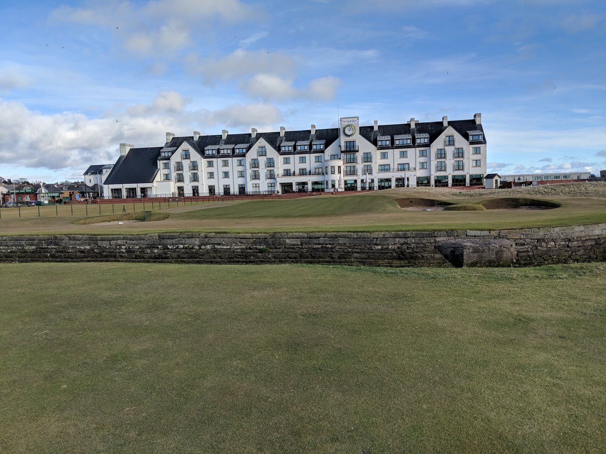 Mike_GOTM's tweet photo. Nice cold day @carnoustiegolf ! Great company and an all-time layout more than made up for the chill. Can't wait to watch the Open this summer! https://t.co/IHFRJDrqIV