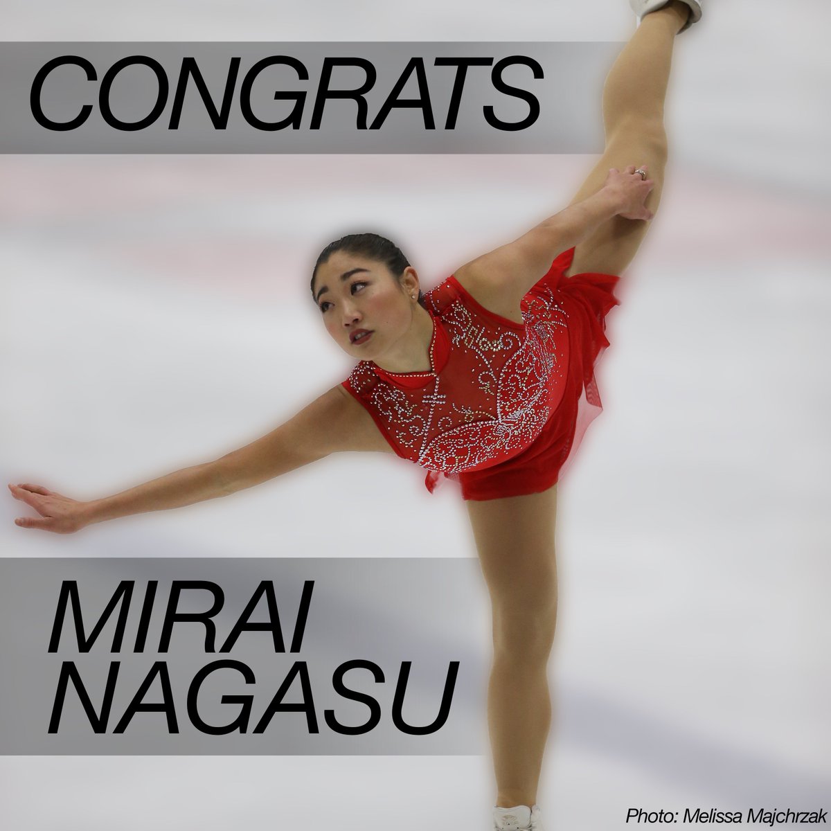 American figure skater and UCCS student, Mirai Nagasu