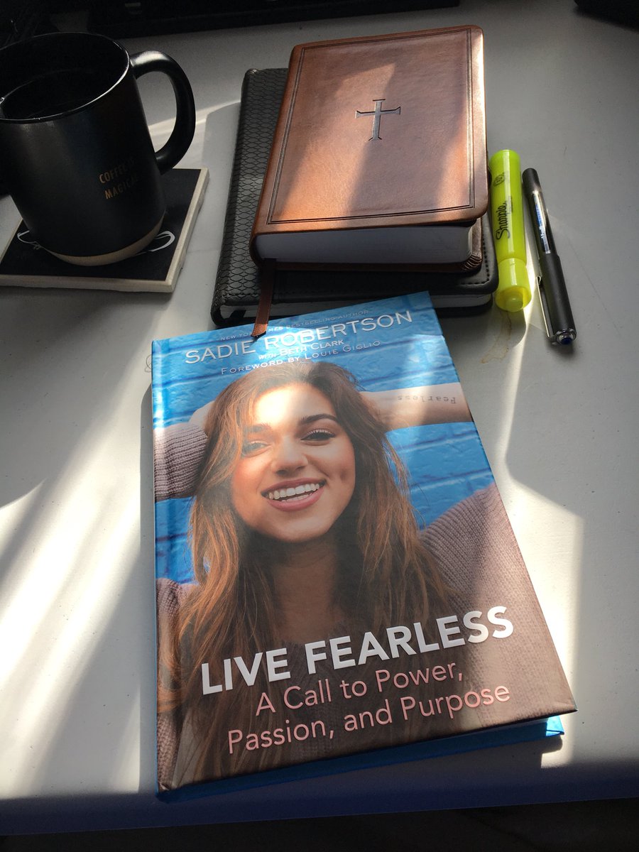 just finished reading Sadie’s new book, and I can honestly say, this book is powerful. it is life changing and eye opening. God has truly worked through her, to help set others free. thank you, Sadie. <a href="/sadierob/">Sadie Robertson Huff</a>