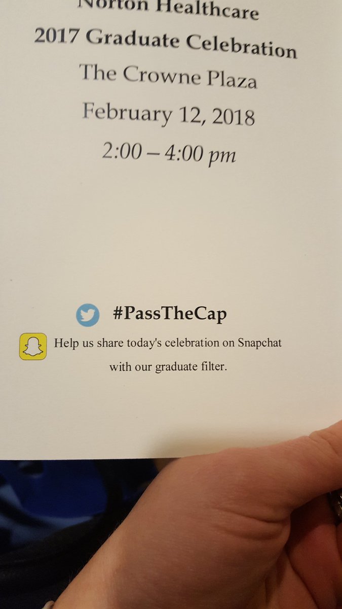 Emma55K's tweet photo. Celebrating the 500 @Norton_Health graduates today!!! #PassTheCap https://t.co/EIf7oKgQTE