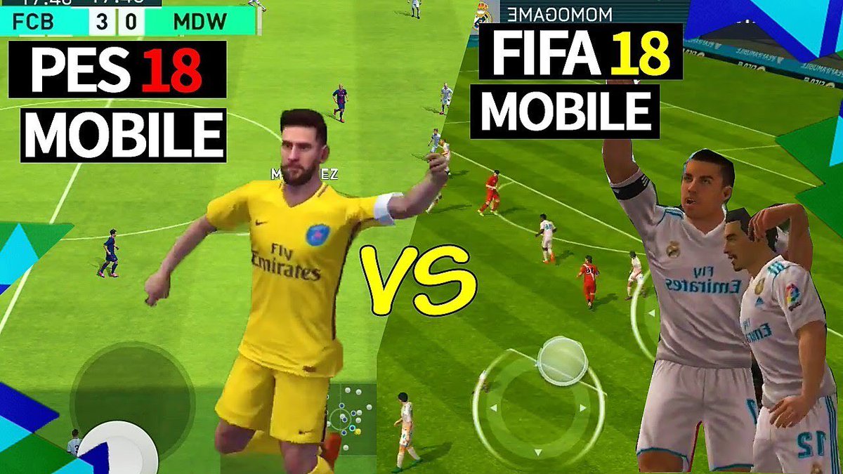 eFootball Mobile vs FIFA Mobile