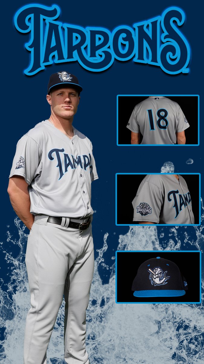 Tampa Tarpons on X: Away and Alternate Uniforms! #SplashFromthePast   / X