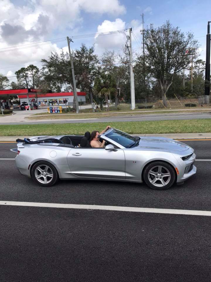 TommyHicksZero's tweet photo. Hey @SnotBloomquist someone just sent me this picture of you driving around airing out your firesuit. Are you Ok? https://t.co/77Jc4WjAzW