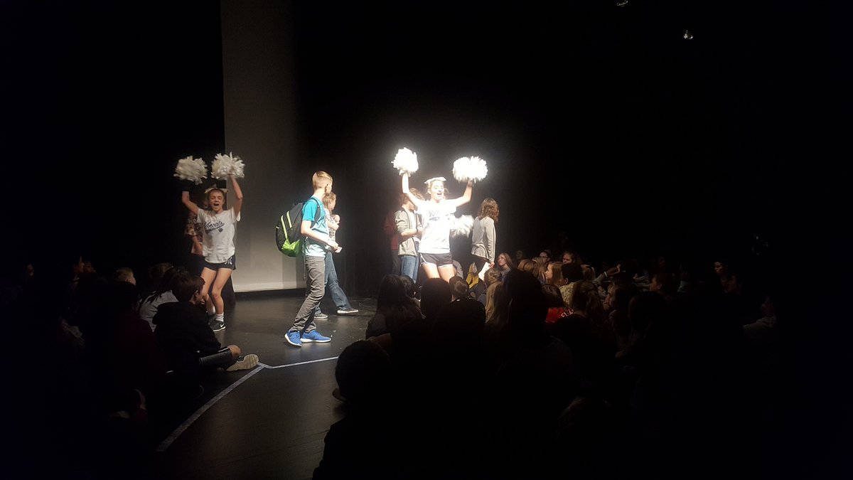 Matinee performances of "i am..." prompting lots of discussion about who we are with students AND teachers! <a href="/theSMSD/">SM School District</a> <a href="/WRidgeMS/">Westridge MS</a> #theatre <a href="/KSJrThespians/">KS Jr Thespians</a>