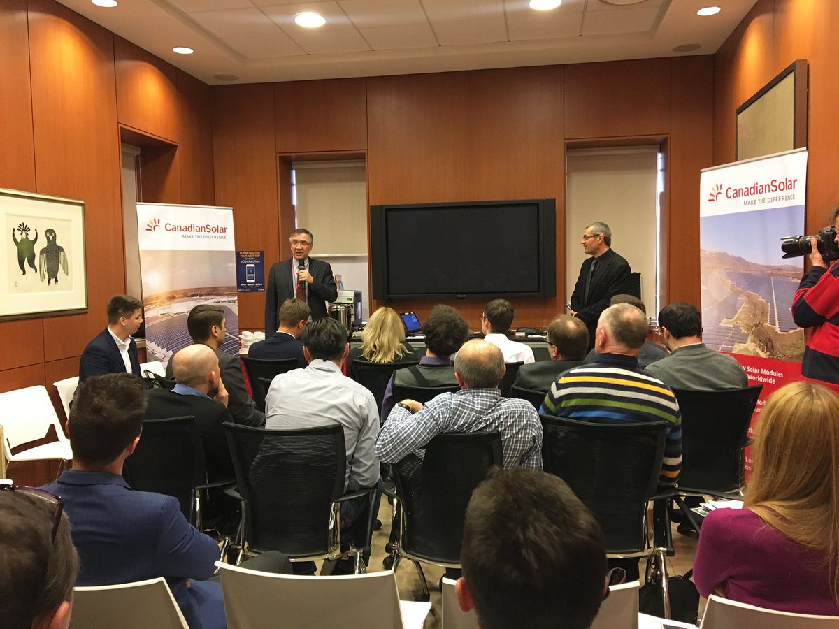 Canadian_Solar's tweet image. We had the great honour today to host a #PVTraining in #Kiev, in collaboration with the Canadian Trade Commissioner Service, Embassy of Canada in Ukraine. Thank you @TCS_SDC  #MaketheDifferenceinUkraine #standupforsolar
