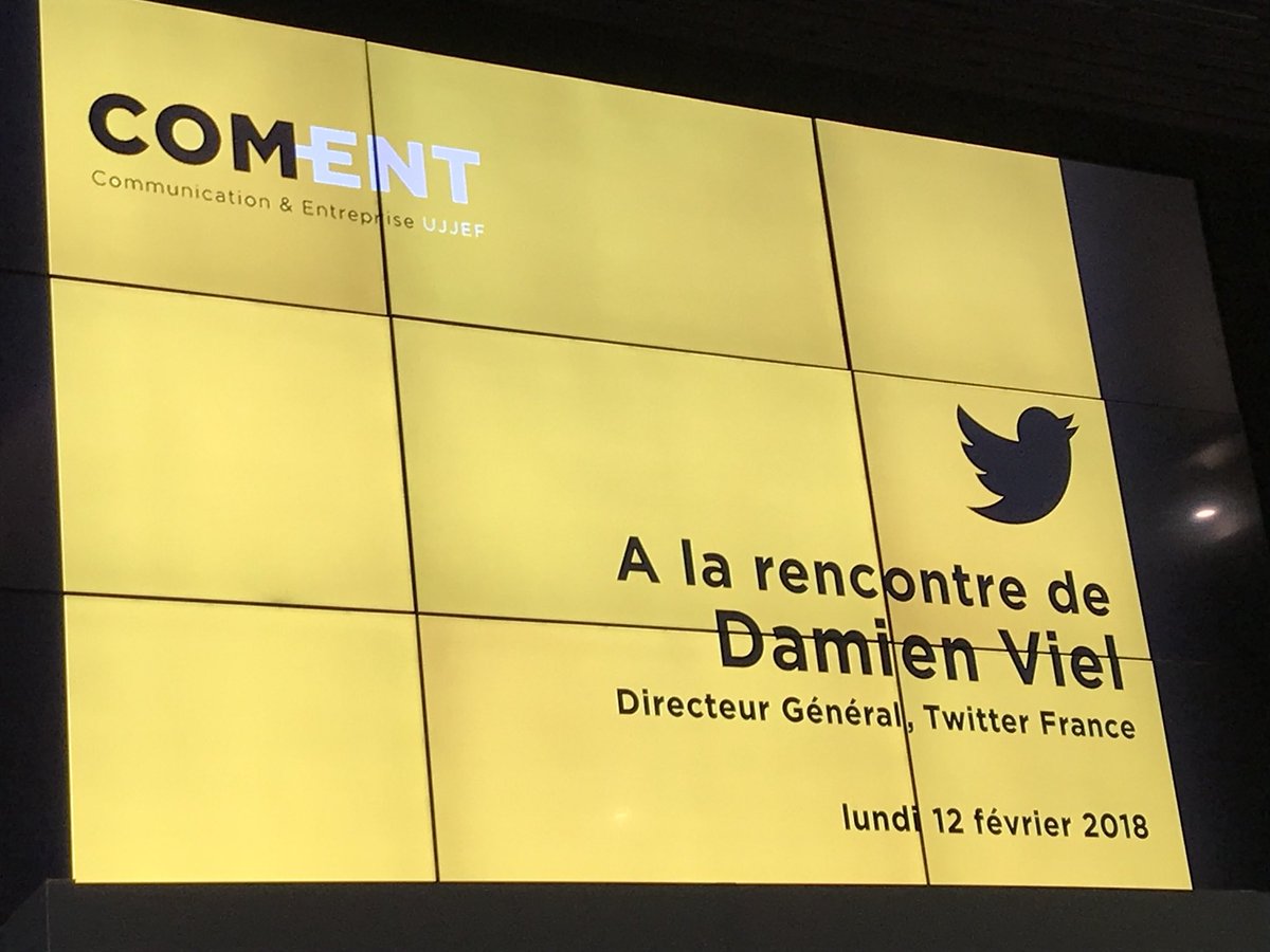 AudreyS's tweet image. Ravie d’accueillir ce soir les #Dircoms de @CometEntreprise chez @TwitterFrance !