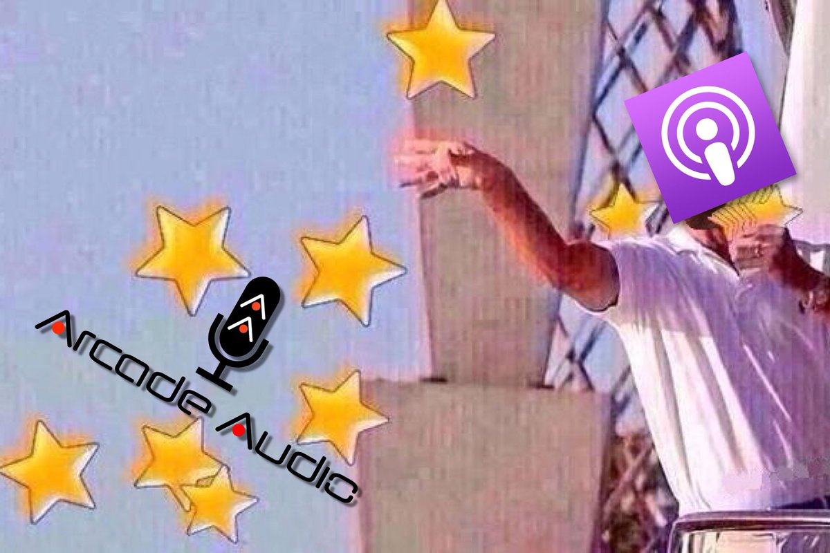 Hey friend, start a week off on a nice note by tossing some love to your favorite Arcade Audio podcast. A rating, review, kind words, and lovely sentiments help the podcasting world go round 🤩