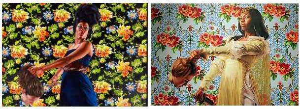 @ABC Something's 'OFF' about 'Kehinde Wiley' & his previous masterpieces. Yet I can't quite wrap my 'HEAD' around it. Hmm.🤔 #BarackObama #WhiteHousePortrait #TCOT #CCOT #MAGA #PJNET @FDRLST @GOP @Rockprincess818