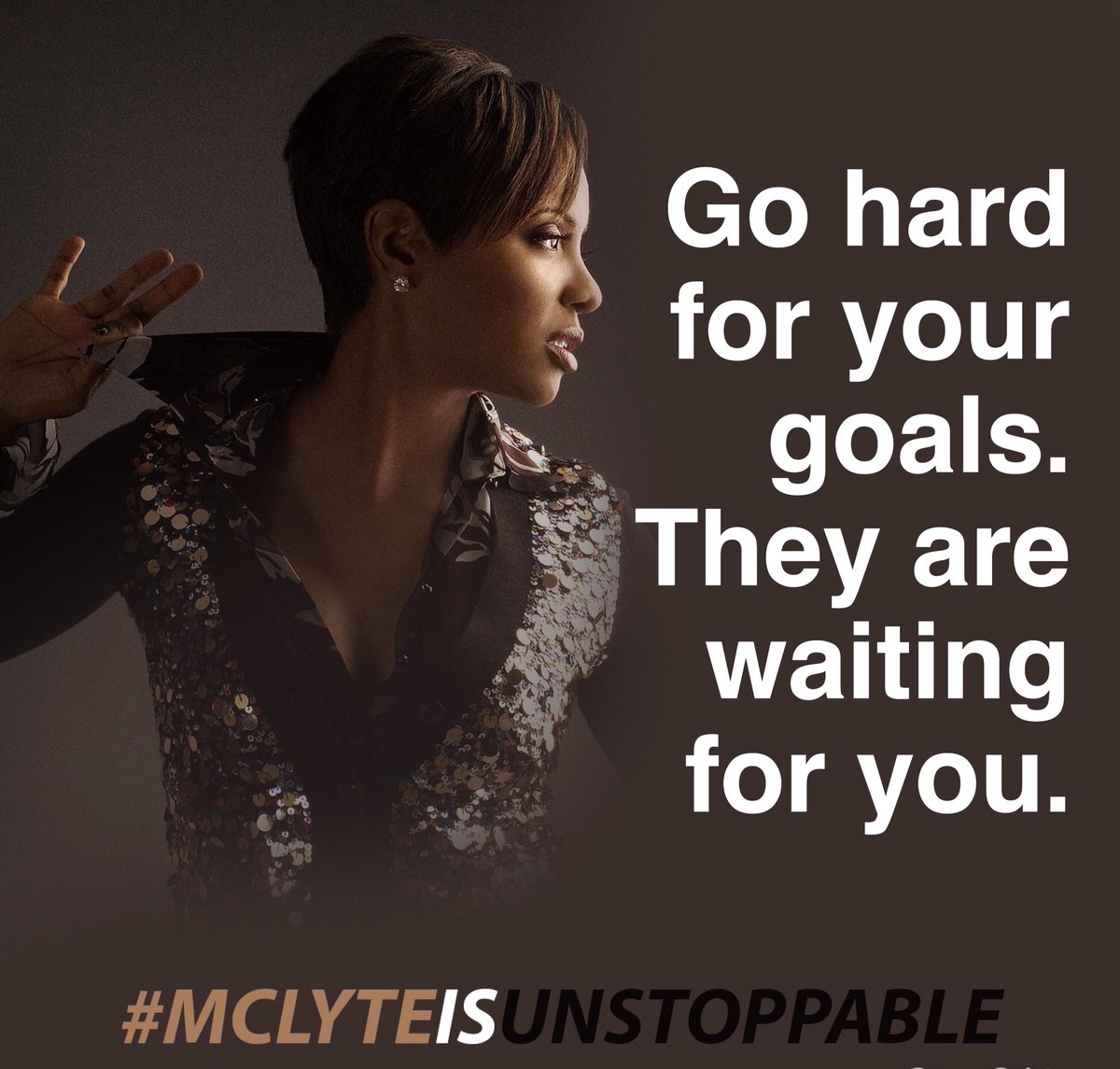 Go hard for your goals. They are waiting for you. 
Go!
#unstoppablefaith