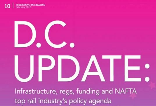 Railway_Supply's tweet photo. Proud to be highlighted w/ @AAR_FreightRail ,@ASLRRA & @theNRC in @rail_pro_mag's recent DC update in preparation for #RailDay18 on 3/7. Issues Include: #NAFTA, #Regulation, #ModalEquity, #InfrastructureInvestment See Page 10: https://t.co/M5PKaO9M2G #RSIAdvocacy https://t.co/UkX2IwslLO
