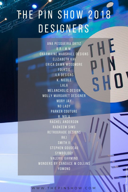 ThePinShow's tweet photo. The designer line up this year is HOT! https://t.co/0C0tkpnJQh https://t.co/A6sk2z8Kzc