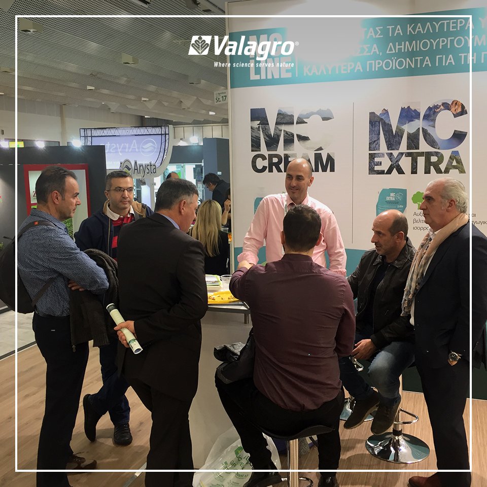 SyngentaBiolog's tweet photo. We have been in #agrotica2018, one of the main fair in Greece. It was an opportunity to show hundreds of Greek farmers and technicians our latest innovations for #plant growth and nutrition: Master Supreme, the MC Line, Erger, Vitaseve and #YieldON! Thanks to all the participants https://t.co/WcsLgYAuEd