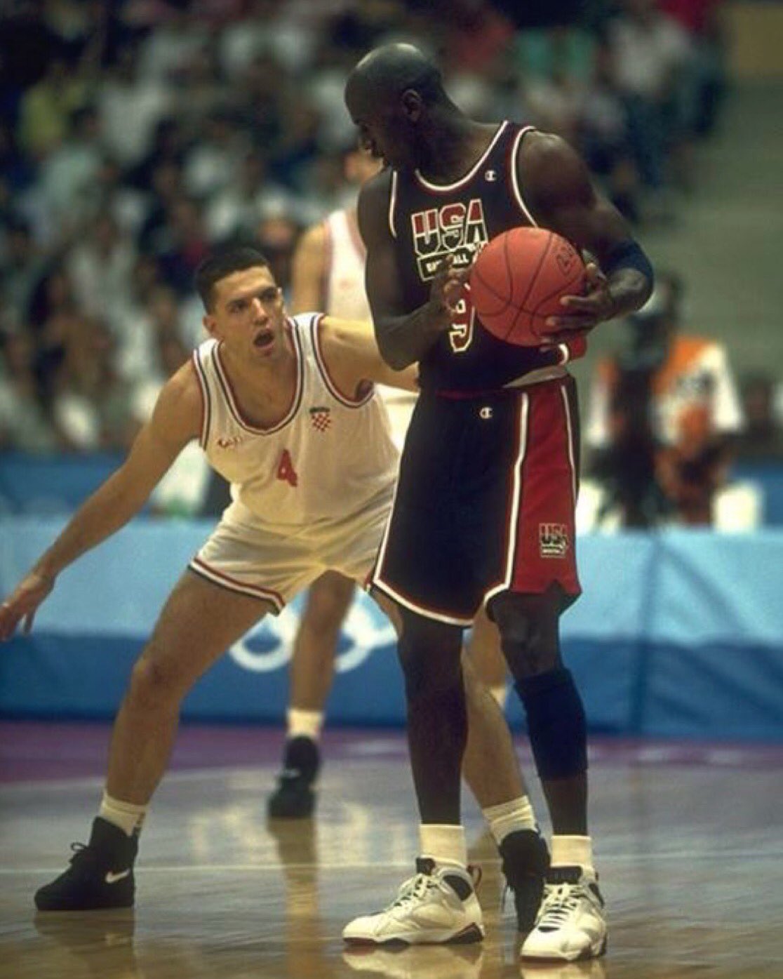 Dražen Petrovic vs. Michael Jordan 