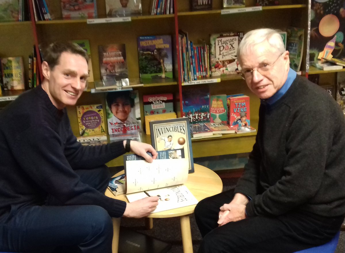 InvincibleBooks's tweet photo. Great morning at Savick Library @lancspublib talking about the making of my #pnefc graphic novel and all things Invincibles! #RiseoftheInvincibles #Preston #FootballHistory #Invincibles #Comics #GraphicNovels #RoyoftheRovers #FootyArt #FirstChampions #FootballLeague #FACup ⚽️ https://t.co/6oLmTrMKSx