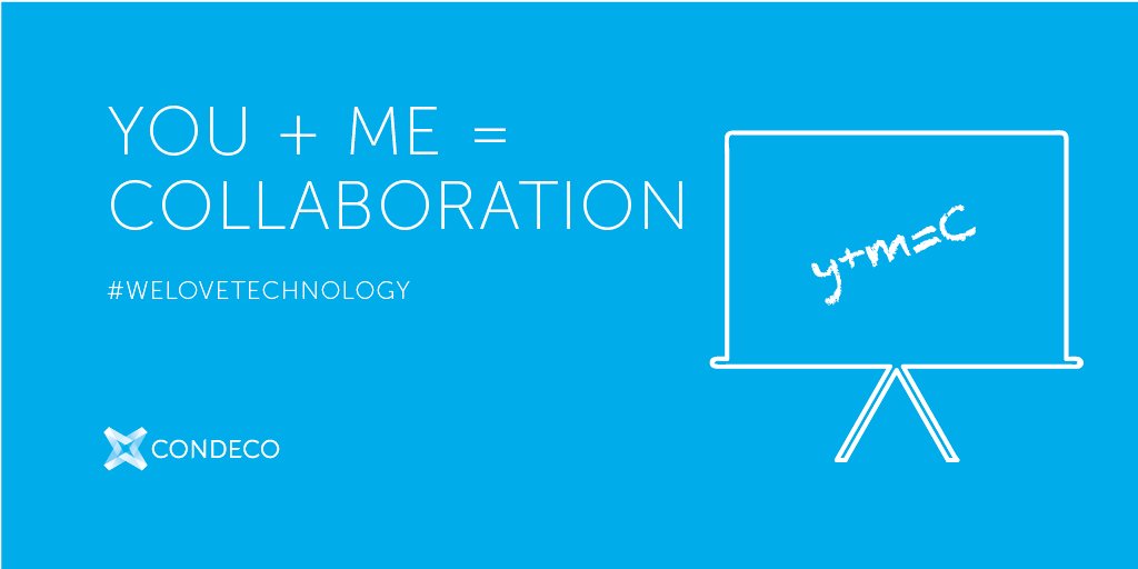 CondecoUK's tweet photo. Sharing the ❤️ this #ValentinesDay – You + Me = Collaboration - Five Ways to Improve Office Collaboration #Workplace #WeLoveTech #Technology https://t.co/vlnJHuG9dF https://t.co/ndcl0iGKmz