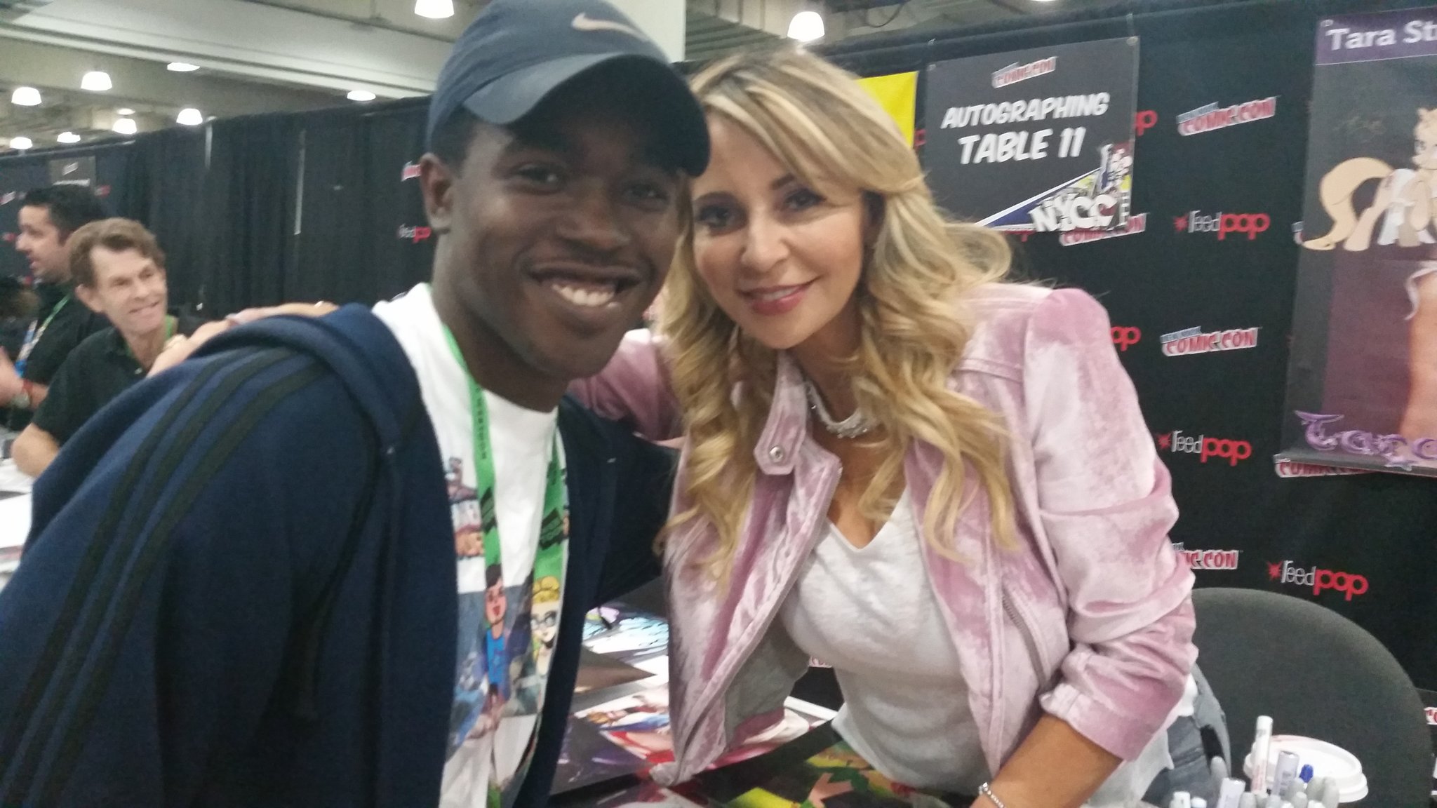 Happy Birthday to the Queen of voice acting and the voice of everyone\s childhood Tara Strong. Love you Tara      