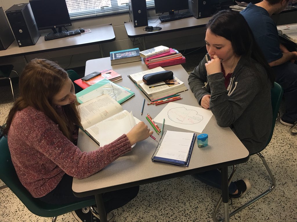 CandisHagaman's tweet image. Learning w/freshmen: Using specific, textual references to back up analysis of the text. #brainmaps #collaboration #thinkwritespeak #cechs2022