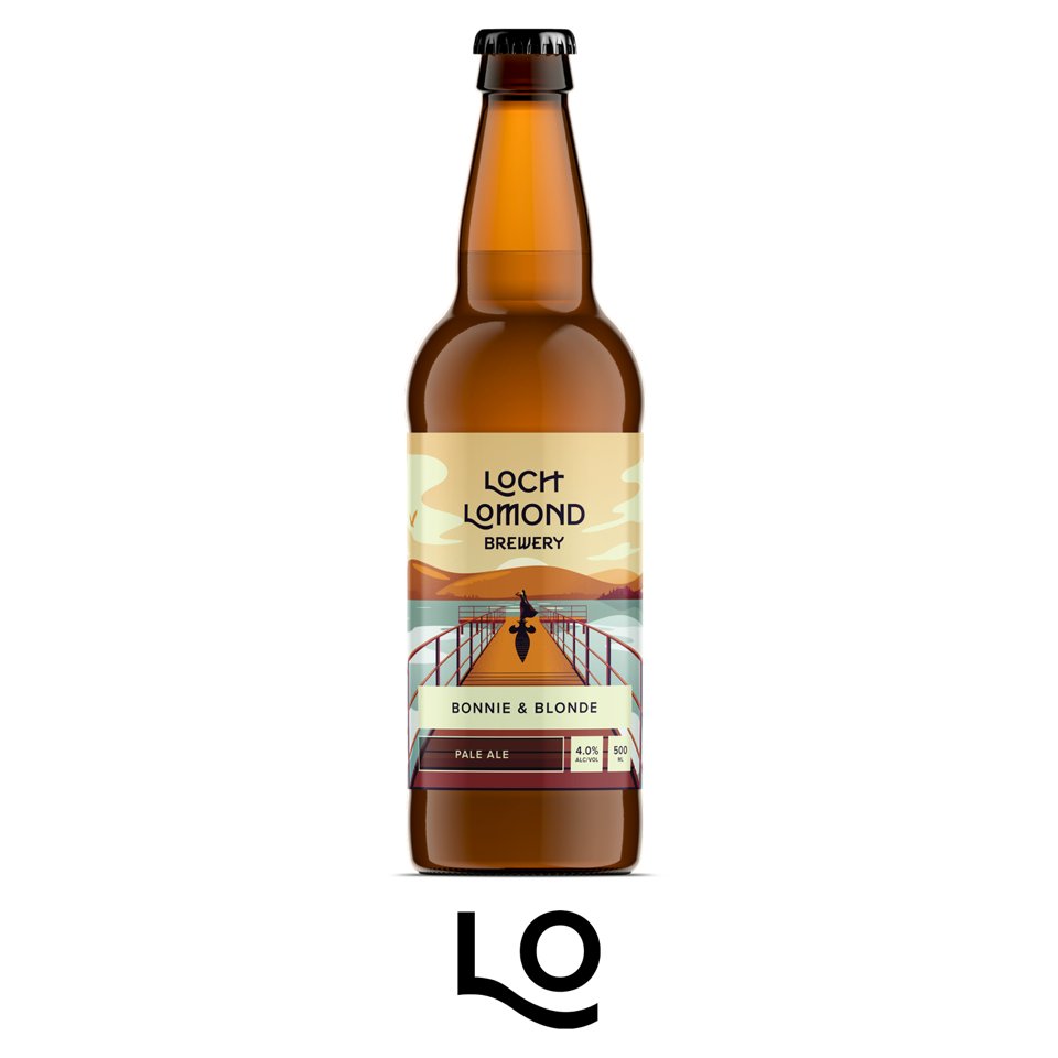 Our Bonnie &amp; Blonde. This perfectly balanced pale ale starts off with floral &amp; orange aromas before leading to a sweet, malty biscuit flavour which is then rounded off with a light, citrus finish. We'd love to know what you thought of this easy drinking beer so do let us know!
