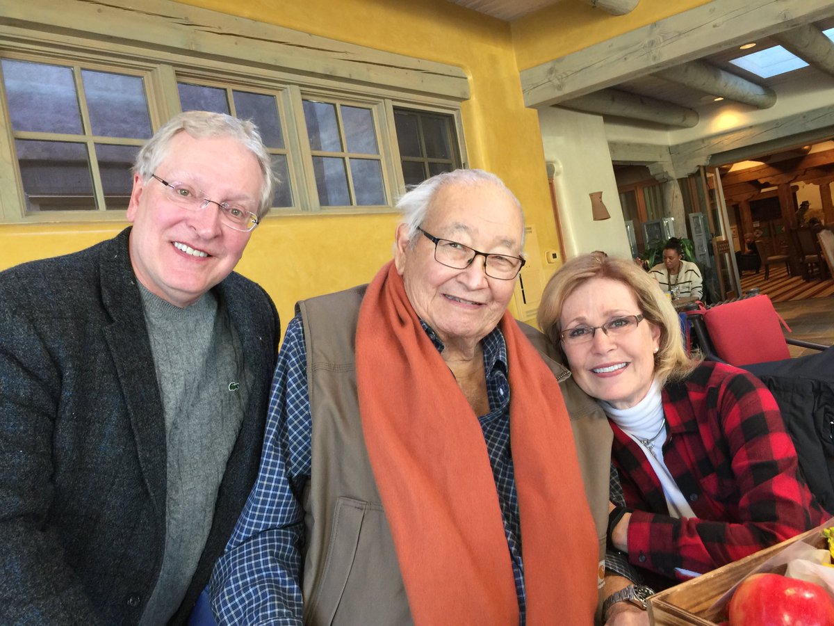 Quick trip to the City of the Holy Faith if St Francis to see our old friend and Native American icon N. Scott MOMADAY.  New documentary on him coming to oklahoma and OCU soon.