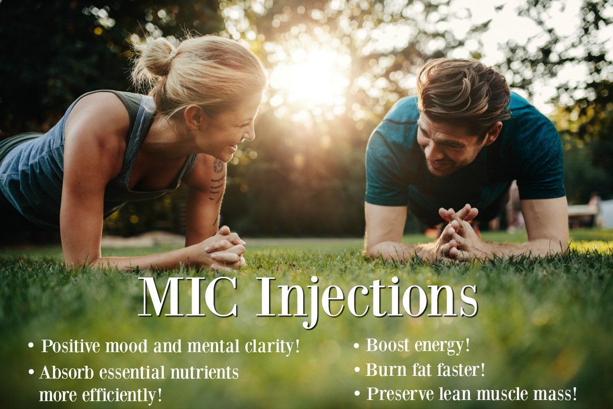 EliteMedical_FL's tweet photo. MIC Injections combined with a healthy diet and exercise can help to boost your weight loss, rid your body of unhealthy toxins and increase your energy levels! Have questions? Give us a call! 📲813.370.1045 https://t.co/JnpgRy37YQ