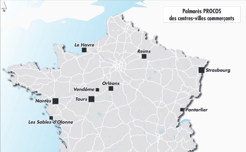 olivier_carre's tweet image. #OrleansMetropole, au palmarès #Procos 2018 des centres-villes commerçants les plus dynamiques, édité par la Fédération du commerce spécialisé.