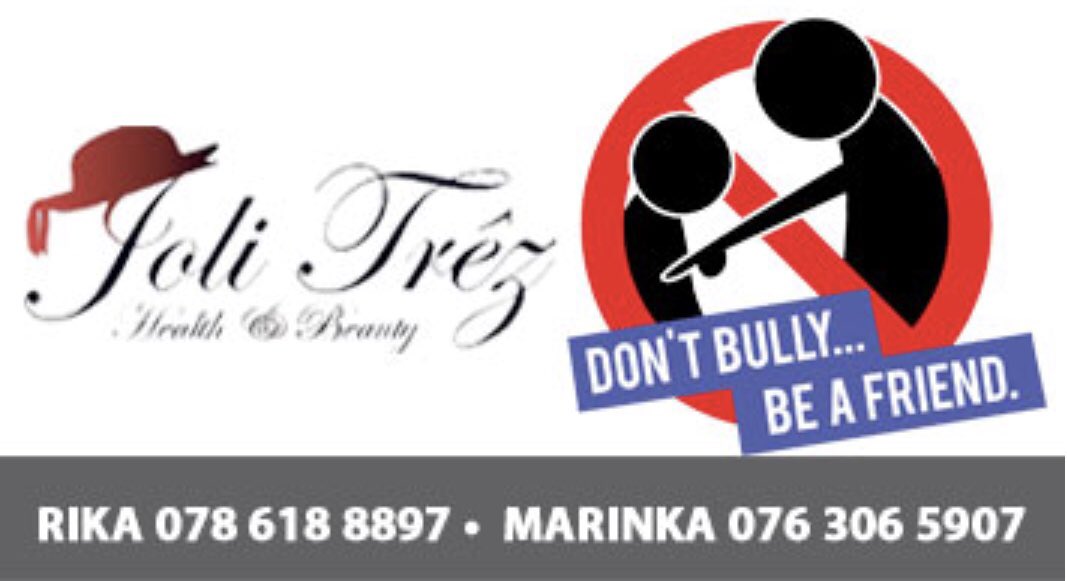 JoliTrez's tweet photo. We stand against Bullying in our schools and community! https://t.co/W8xyeaNE48