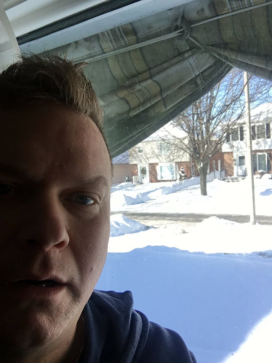 ChadKovac's tweet photo. @Jay___Miller Turns out it wasn't a chicken. Just a chunk of snow. Good luck with your #ATTACKCHICKEN https://t.co/Ze3uG4N5Jd