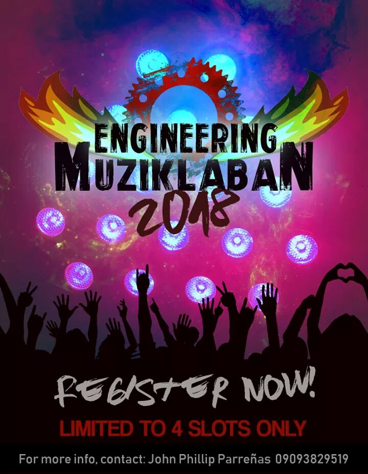 cpu_esc's tweet photo. See you tomorrow at the HS Gym @ 4:30PM for the Muziklaban 2018 👊

#EngineeringTitans https://t.co/u6VxHDNWhA