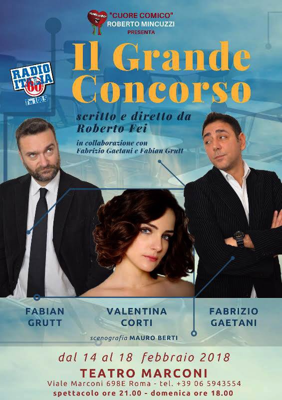 Ognuno di noi, prima di nascere, deve partecipare ad un concorso. Un grande concorso pubblico, per l'ottenimento di un ambito posto fisso: il posto in cui nascere. 
buonaseraroma.it/web2016/it/blo…
#TeatroMarconi #Ilgrandeconcorso #Concorsopubblicopostofisso