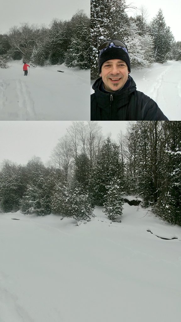 rjasonthompson's tweet photo. Soul replenishing, gorgeous exploration of our @CentrWellington @wellingtncounty "backyard" #snowshoeing near #BelwoodLake
on Sun. Feb 11 2017 #lovinCentreWellington
#lovinWinter 2/2 https://t.co/bf1FoDUGix