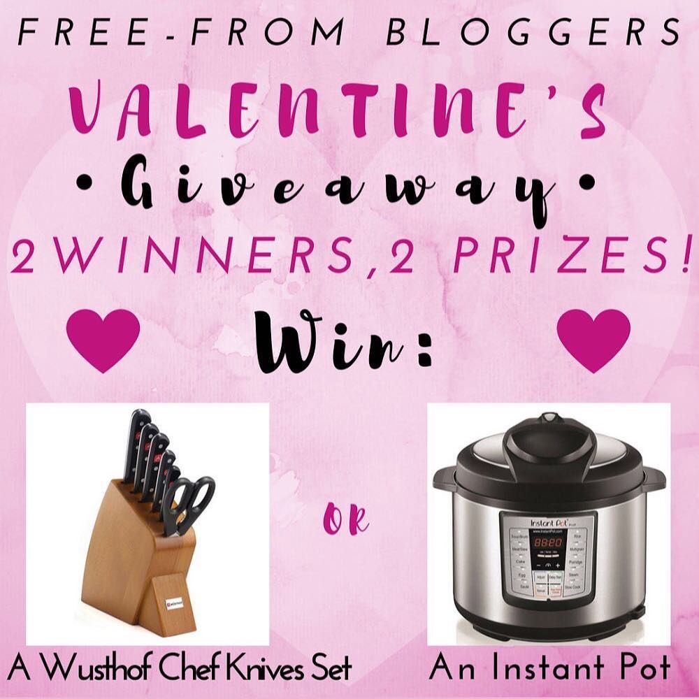 mamaknowsgf's tweet photo. #GIVEAWAY ALERT! I'm partnering up with my #freefrom blogger friends to giveaway an #InstantPot and set of Wusthof Knives on #Instagram. Head over to my IG feed for a chance to win HERE-->https://t.co/ksIvv0E3nK #giveaways #contest #sweapsteaks #glutenfree https://t.co/yN1P4kMOUd