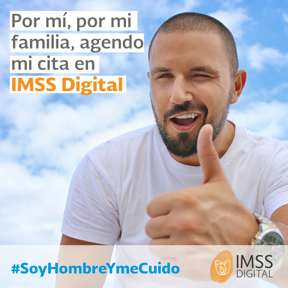 imssdigital's tweet photo. Muchos hombres que son el sostén de una familia, sienten la obligación de no enfermarse. Por eso, este #FebreroMesDeLaSaludDelHombre agenda una cita médica para hacerte una revisión general. https://t.co/e6Jf8FwswE