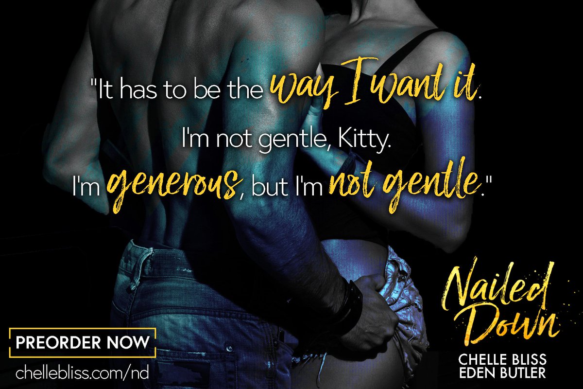 ChelleBliss1's tweet photo. Nailed Down releases in 36 days! Preorder &amp; Learn More → https://t.co/1bbellkGBD https://t.co/12CRzE7Q7G