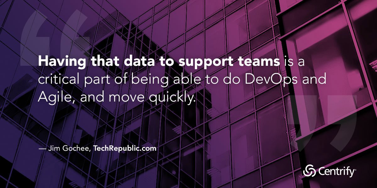 Centrify's tweet photo. Implementing #DevOps? Get started on the right foot with tips from @jimgochee and @danpatterson. https://t.co/nwYAy4B6jJ https://t.co/Qoez8lDqGi